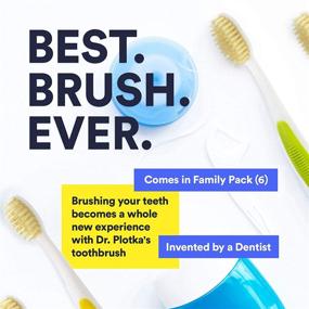 img 3 attached to Plotkas Mouthwatchers Antimicrobial Bristle Toothbrush Oral Care ~ Toothbrushes & Accessories