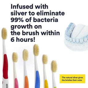 img 1 attached to Plotkas Mouthwatchers Antimicrobial Bristle Toothbrush Oral Care ~ Toothbrushes & Accessories