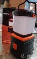 img 1 attached to 3000 Lumen 8 Mode Super Bright LED Camping Lantern - 4400MAh Rechargeable Battery, Perfect For Power Outages, Hurricanes And More! review by Braden Douville