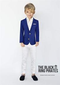 img 3 attached to 🎩 Classic Black Bianco Buttons: The Ultimate Treasure in Boys' Clothing - Suits & Sport Coats