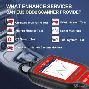 img 2 attached to EUGIZMO OBD2 Scanner: Universal Car Engine Fault Code Reader & Diagnostic Scan Tool for All CAN OBD II Protocol Cars