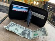 img 1 attached to Genuine Leather Zipper Wallet - Premium Men's Accessories for Secure Wallets, Card Cases & Money Organizers review by Jordan Epps