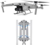 heightened foldable landing gear kit for dji air 2s/mavic air 2 - tomat extended legs for improved aerial photography logo