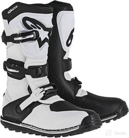 img 1 attached to Alpinestars Mens Tech Boots Brown Motorcycle & Powersports for Protective Gear