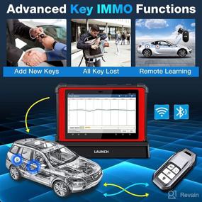 img 1 attached to LAUNCH X431 PAD V Automotive Scan Tool with ECU Online Programming & Coding, J2534 Programming, Topology Map, Intelligent Diagnostics, Full Bi-Directional Control, and 50+ Services