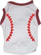 petitebella baseball print white clothing логотип