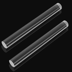 img 4 attached to 🎨 1 Piece Clear Acrylic Clay Roller - Round Tube Design for Polymer Clay Crafts DIY Artistic Projects