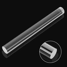 img 3 attached to 🎨 1 Piece Clear Acrylic Clay Roller - Round Tube Design for Polymer Clay Crafts DIY Artistic Projects