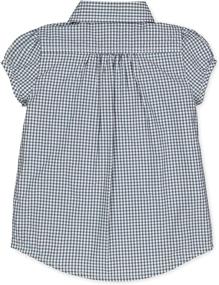 img 2 attached to 👚 Henry Girls' Sleeve Button Girls' Tops, Tees & Blouses