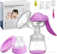 🤱 dibolai manual breast pump: compact silicone hand pump for efficient breastfeeding - baby feeding pumps & accessories logo