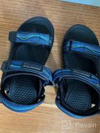 img 1 attached to Adjustable Strap Sport Sandals for Boys - 👦 Perfect for Outdoor Hiking and Water Activities, by Shadowfax review by Kenneth Martin