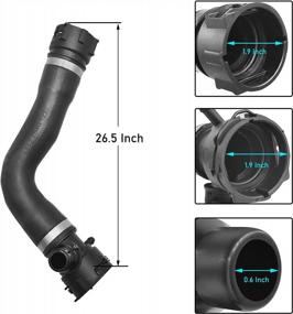 img 1 attached to Upgraded Upper Radiator Coolant Hose For BMW N54/N55 Engines - Perfect Fit For E88/E82, E90/E91/E92/E93, X1 E84 And Z4 E89