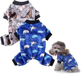 img 4 attached to Pajamas Jammies Chihuahua Jumpsuit Clothing Dogs ... Apparel & Accessories