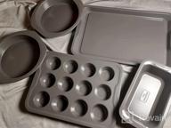img 1 attached to Upgrade Your Baking Game With Ninja'S Premium 5-Piece Bakeware Sheet Set - Oven Safe Up To 500⁰F review by Chad Gue