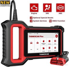 img 4 attached to 🚗 ThinkScan OBD2 Scanner: Advanced Car Diagnostic Tool with 28 Reset Functions, Touchscreen, WiFi, and Auto VIN