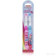 jojo siwa toothbrushes - set of 2 toothbrushes for optimal oral care logo