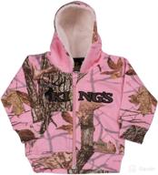 kings camo infant sherpa woodland logo