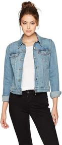 img 4 attached to Levis Womens Original Trucker Jackets Women's Clothing via Coats, Jackets & Vests