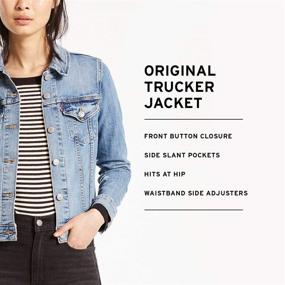 img 1 attached to Levis Womens Original Trucker Jackets Women's Clothing via Coats, Jackets & Vests