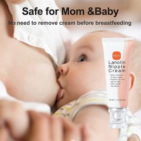 img 1 attached to 🤱 NCVI Lanolin Nipple Cream: All-Natural Solution for Breastfeeding, 1.41 Ounces