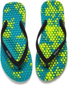 img 1 attached to 👣 Men's Massage Flip Flops: Enhance Health, Relieve Pain, Boost Circulation & Energy