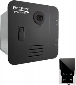 img 4 attached to RecPro RV Tankless Water Heater: On Demand Hot Water, Gas-Powered & Remote Control - Black