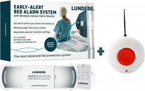 img 4 attached to Lunderg Early Alert Bed Alarm System With Call Button, Wireless Bed Sensor Pad & Pager - Elderly Monitoring Kit With Pre-Alert Smart Technology - Bed Alarms And Fall Prevention For Elderly