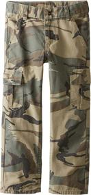 img 4 attached to 👖 Boys' Classic Cargo Desert Clothing by Wrangler Authentics Pants