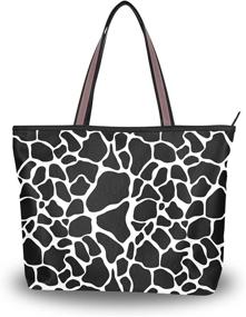 img 4 attached to 👜 Stylish Zippered Women's Handbags & Wallets: The Ultimate Shoulder bags for Ladies