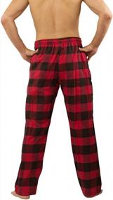 img 3 attached to Cozy up in Style: NORTY Mens Flannel Pajama Pants for Unmatched Sleep and Lounge Comfort
