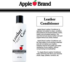 img 2 attached to 🍏 Enhance and Protect with Apple Leather Care Leather Conditioner - 8oz Bottle