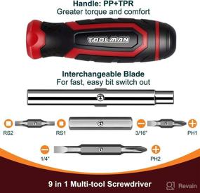 img 3 attached to Screwdriver Multi Tool Chrome Plated Industrial Strength