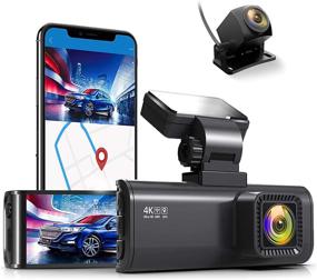 img 4 attached to 📸 REDTIGER F7N 4K Dual Dash Cam with WiFi, GPS, Front 4K/2.5K and Rear 1080P Dual Dash Camera for Cars, 3.16" Display, 170° Wide Angle Dashboard Camera Recorder, Supports up to 256GB Max Capacity