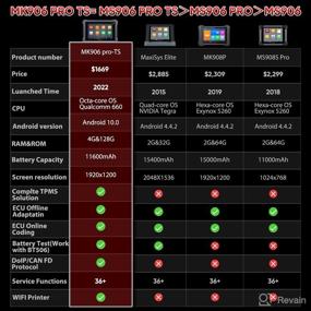 img 2 attached to 🛠️ Autel MaxiCOM MK906 Pro-TS: Advanced ECU Coding, Full TPMS & Bi-Directional Scan Tool - 2022 Upgrade of MaxiSys MS906 Pro TS/ MK906 Pro/ MS906 Pro, 36+ Service, CAN FD & DoIP, FCA Autoauth, 21 Languages