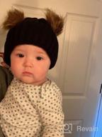 картинка 1 прикреплена к отзыву Warm & Cozy: Baby Knit Hat For Winter-Infant To Toddler Age Range от Troy Drake