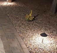 img 1 attached to Illuminate Your Outdoor Space With 12-Pack Of LEONLITE Low Voltage Landscape Lights - Waterproof And Energy-Efficient 3000K Warm White LED Lights! review by Kevin Garcia