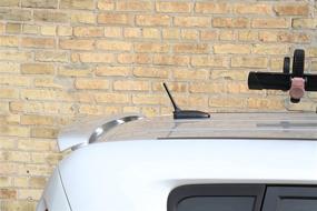 img 3 attached to 📡 AntennaMastsRus 4 Inch Black Aluminum Antenna for BMW 128I (2008-2013) - Made in USA