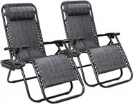 relax in style with flamaker's adjustable zero gravity chair for outdoor living logo