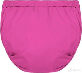 img 2 attached to Durio Reusable Diapers Washable Swimming Apparel & Accessories Baby Boys : Clothing
