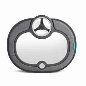 img 2 attached to Grey Brica Breeze Baby In-Sight Fan Car Mirror - Keep Your Little One Cool On The Road!