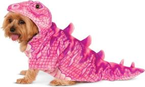 img 4 attached to Pink Dino Hoodie Pet X Small