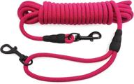 maypaw 16ft long rope leash: versatile dog training & tie-out check cord for outdoor activities логотип
