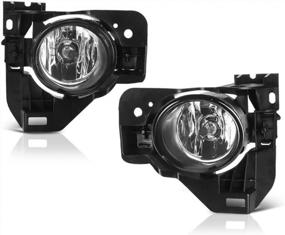 img 4 attached to Enhance Your Drive With VIPMOTOZ Chrome Front Fog Light Assembly For 2009-2014 Nissan Maxima