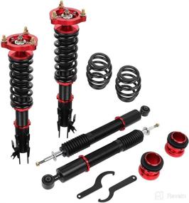 img 4 attached to 🔧 ECCPP Red Adjustable Height Coilover Struts for 2006- 2011 Honda Civic – Complete Suspension Kit