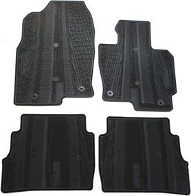 img 2 attached to 🚗 Mazda OEM All-Weather Floor Mat (Part Number: 0000-8B-R12)