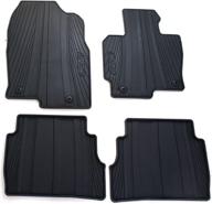 🚗 mazda oem all-weather floor mat (part number: 0000-8b-r12) логотип