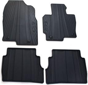 img 3 attached to 🚗 Mazda OEM All-Weather Floor Mat (Part Number: 0000-8B-R12)