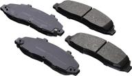 🚗 motorcraft br49 front semi-metallic brake pad логотип