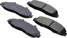 img 1 attached to 🚗 Motorcraft BR49 Front Semi-Metallic Brake Pad