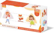 🧤 gofoxo synthetic nitrile disposable gloves for kids logo